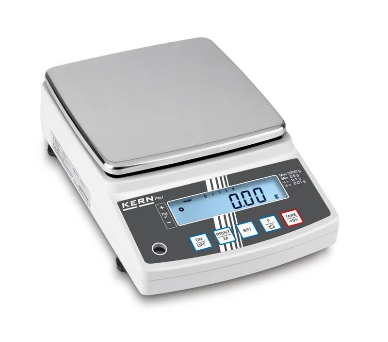 Präzisionswaage PNJ 3000-2M (3200 g / d=0,01 g) eichfähig