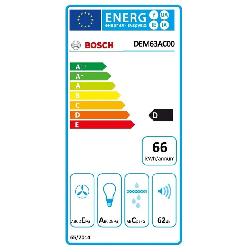Bosch DEM63AC00 Zwischenbauhaube Serie 2 60cm
