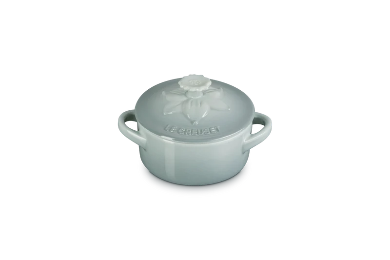 Le Creuset Mini-Bräter Jardin Ø10cm / 0,25L 'Sea Salt'