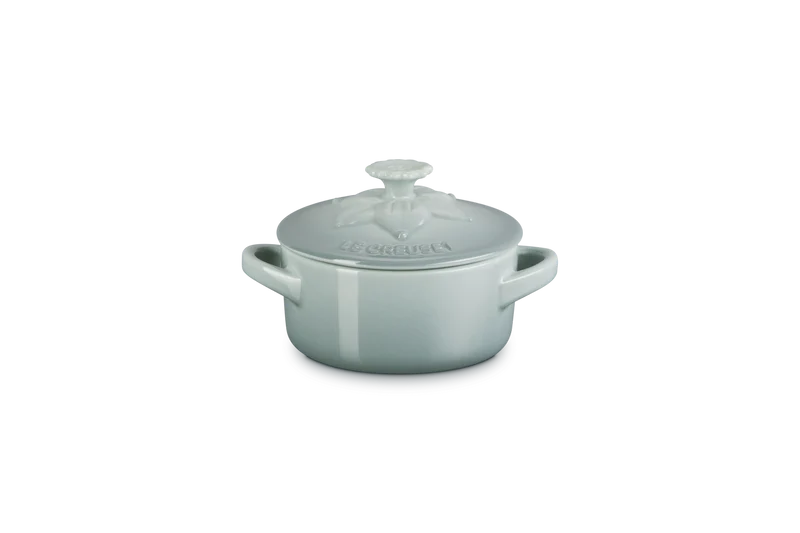 Le Creuset Mini-Bräter Jardin Ø10cm / 0,25L 'Sea Salt'