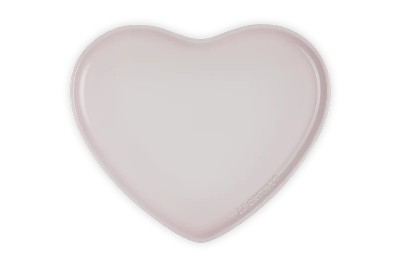 Le Creuset Servierschüssel Herz Ø32cm 'Muschelrosa'