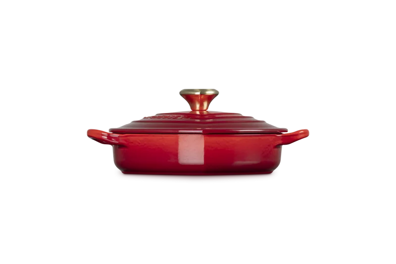 Le Creuset Campagnard Herz Ø20cm / 1L 'Cherry Red'