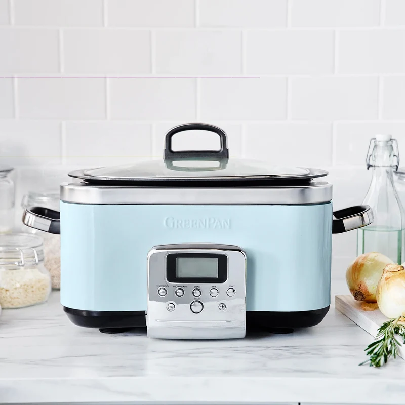 Greenpan Slowcooker Blue Haze 6L