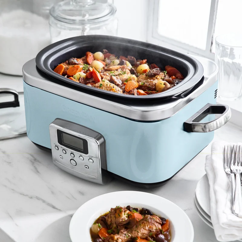 Greenpan Slowcooker Blue Haze 6L