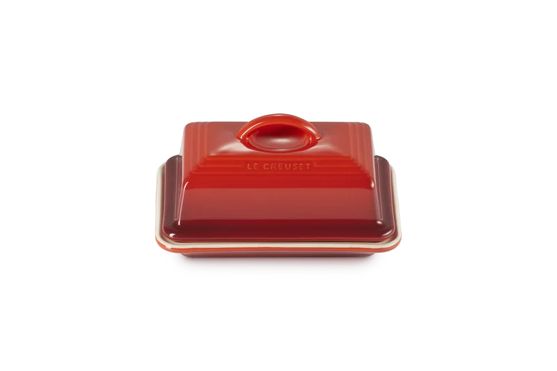 Le Creuset Butterdose „Kirschrot“