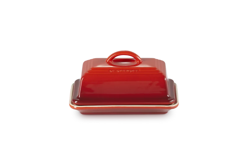 Le Creuset Butterdose „Kirschrot“