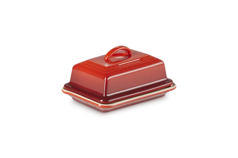 Le Creuset Butterdose „Kirschrot“