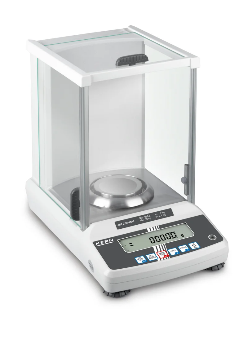 KERN und Sohn- Hochleistungs-Laborwaage ABT 100-5NM für exakte eichfähige Messergebnisse 101g/ 0,00001g