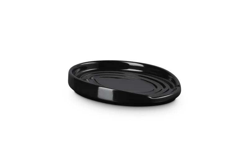 Le Creuset Löffelständer Oval 'Ebenholz Schwarz'