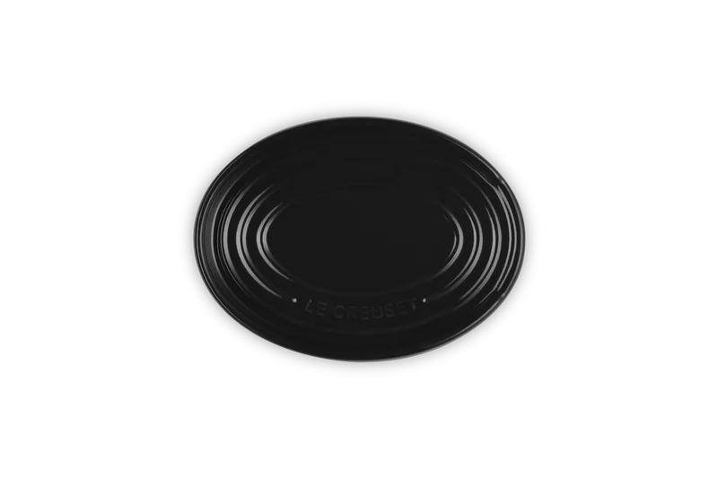 Le Creuset Löffelständer Oval 'Ebenholz Schwarz'