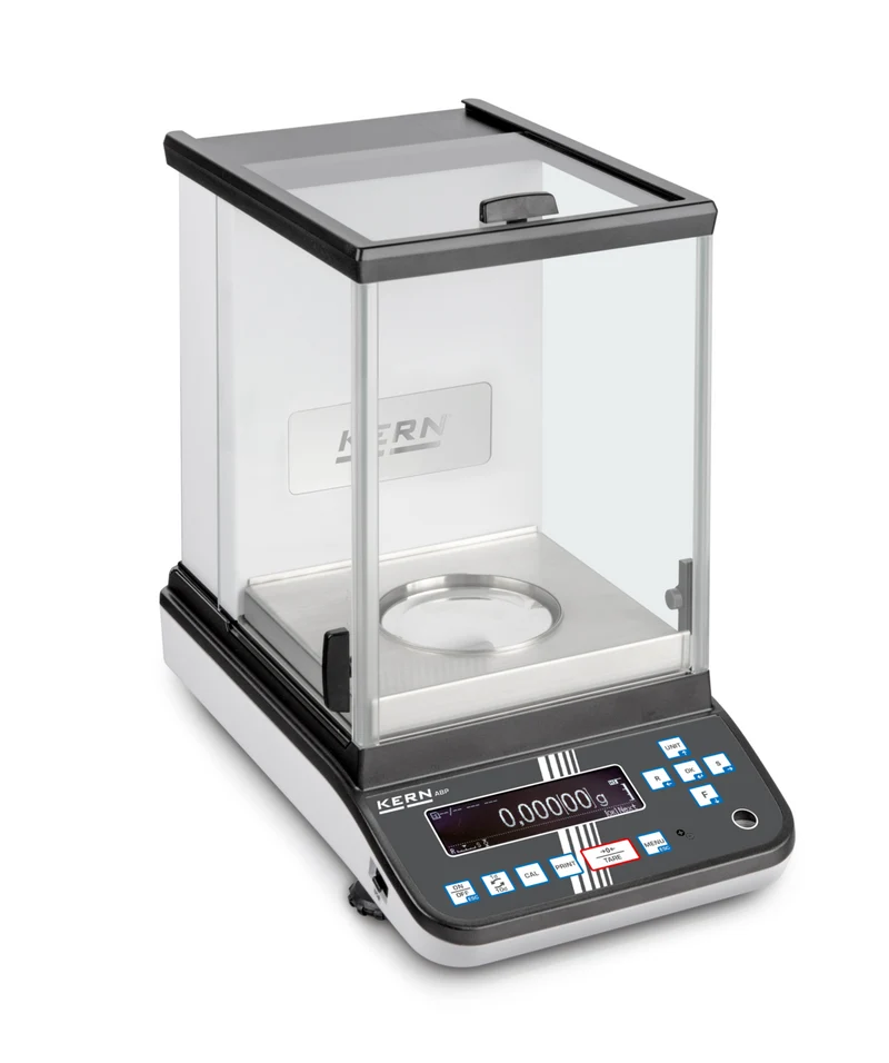 Professionelle Waage ABP 200-5M – Innovation trifft Genauigkeit. Eichung optional 220g/ 0,00001g