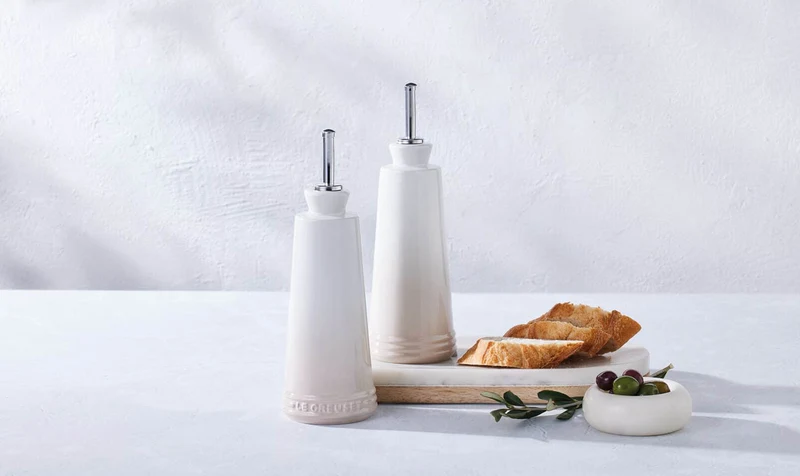 Le Creuset Öl- und Essigset 300ml Signature 'Meringue'