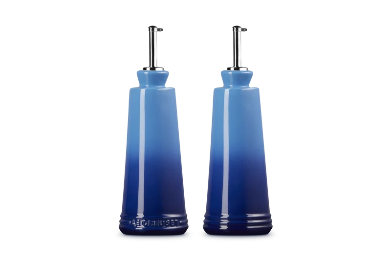 Le Creuset Öl- und Essigset 300ml Signature 'Azure'