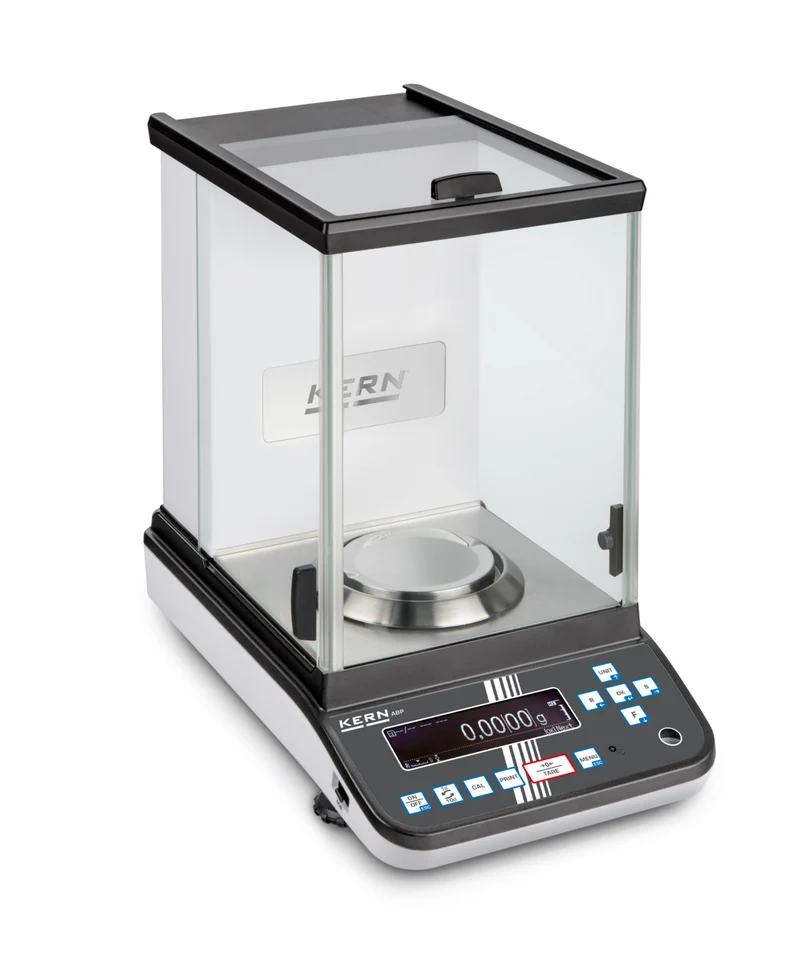 Professionelle KERN Laborwaage ABP 100-4M – 120g/0,00001 g Präzision für Ihr Labor 120g/0,00001g