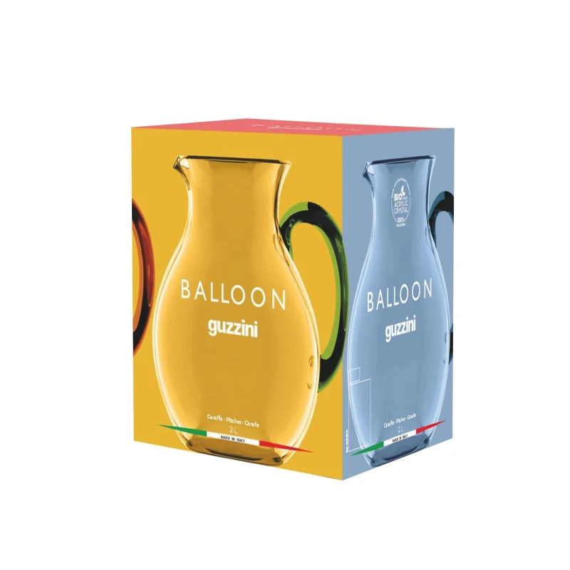 Guzzini Caraffa Balloon Giallo Zafferano 2 Lt