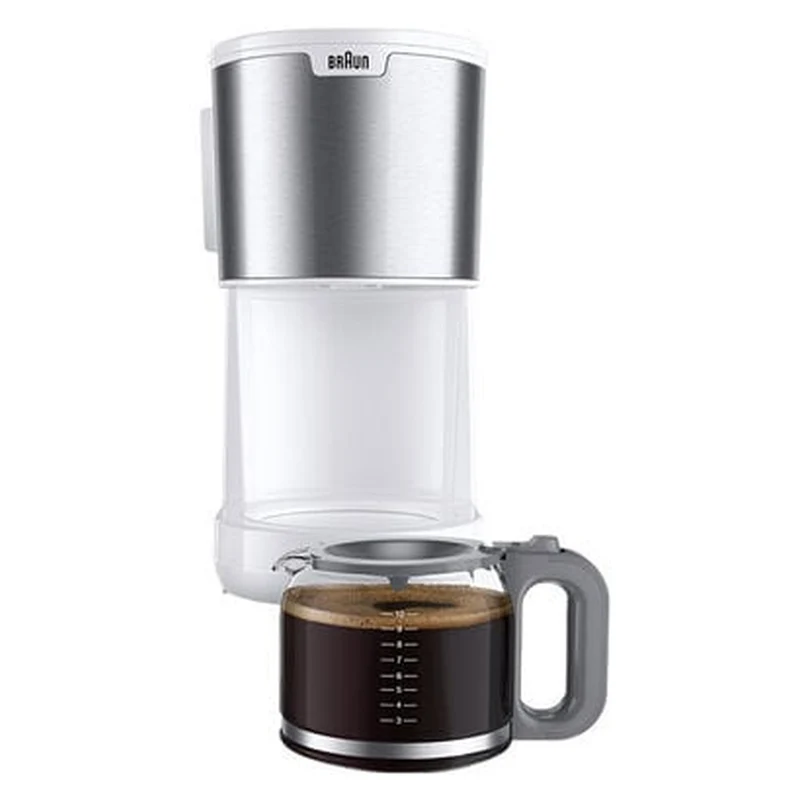 Braun PureShine KF 1500 WH Filter-Kaffeemaschine Weiß