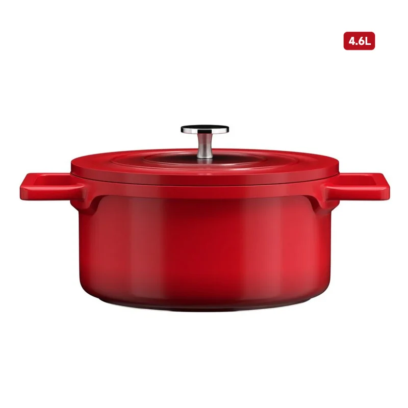 HOMELUX Induktions-Kochtopf aus Aluguss (12/20/24/28cm) mit langlebiger Antihaftbeschichtung