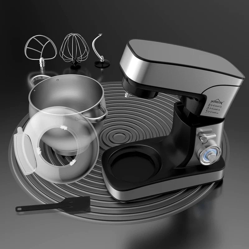 Küchenmaschine 2500W Knetmaschine,12 L Teigmaschine mit Edelstahlschüssel
