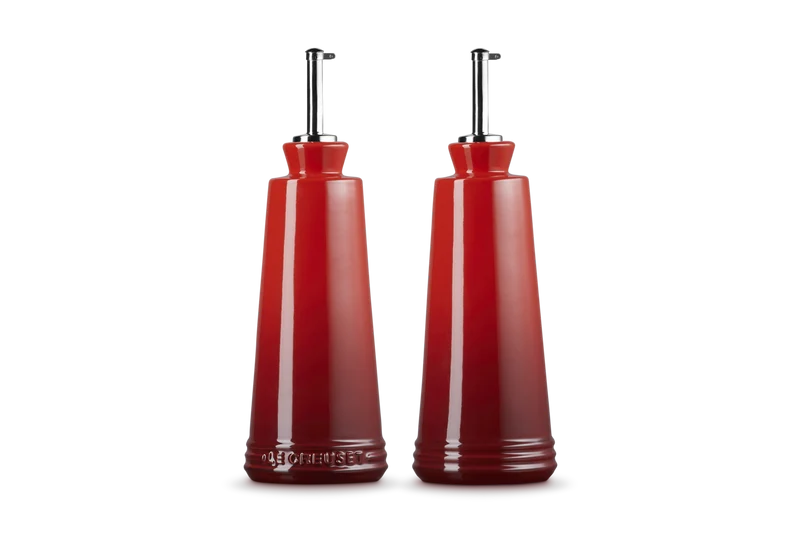 Le Creuset Öl- und Essigset 300 ml Signature 'Cherry Red'