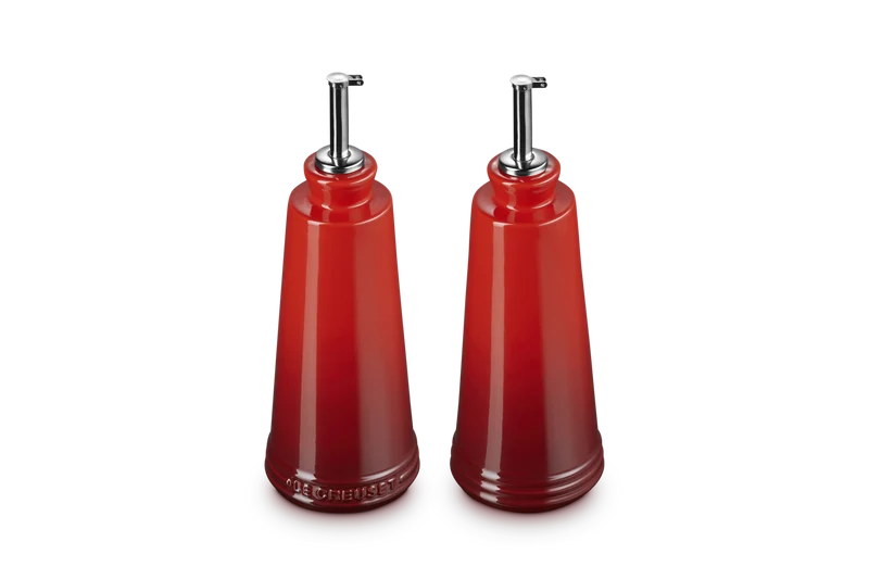 Le Creuset Öl- und Essigset 300 ml Signature 'Cherry Red'
