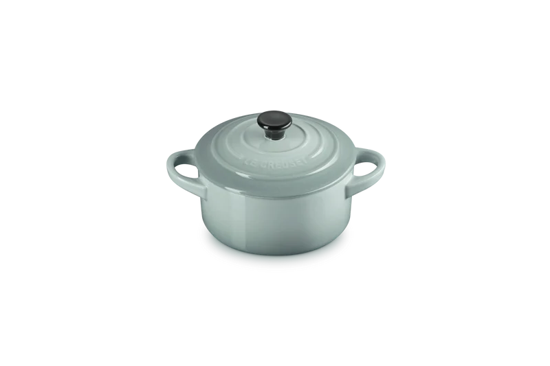 Le Creuset Mini-Schmortopf/Kochtopf Ø10cm / 0,25L 'Meersalz'