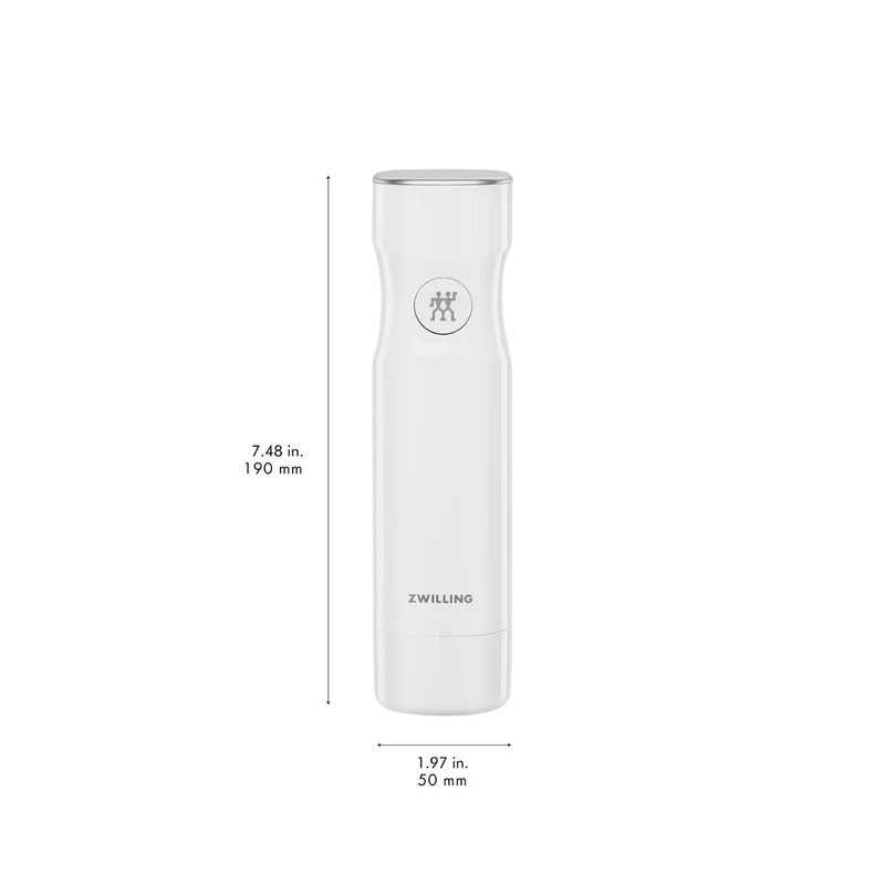 ZWILLING Fresh & Save Vakuumpumpe mit Ladekappe 'Weiß'
