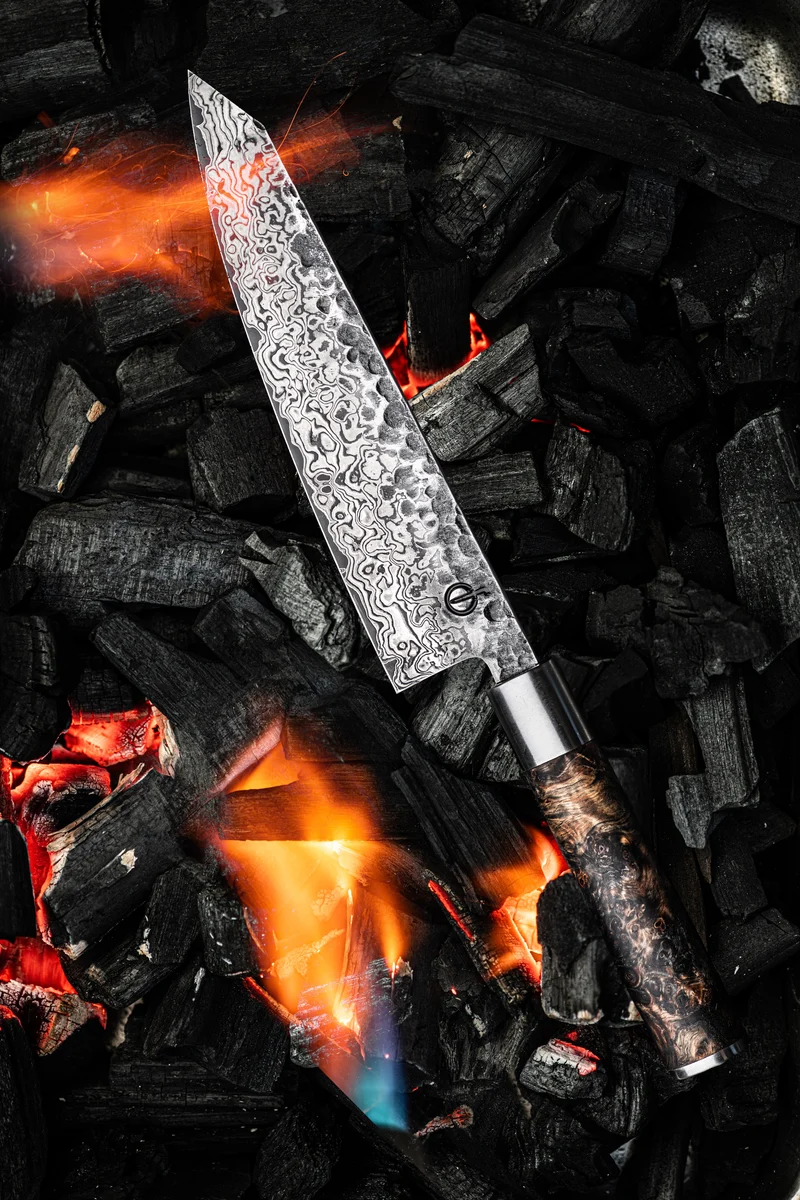 Geschmiedetes Kiritsuke-Kochmesser in limitierter Auflage
