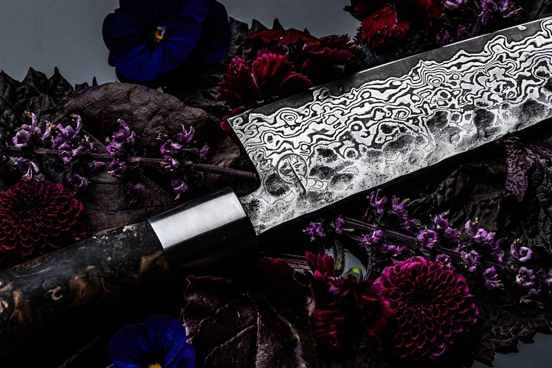 Geschmiedetes Kiritsuke-Kochmesser in limitierter Auflage