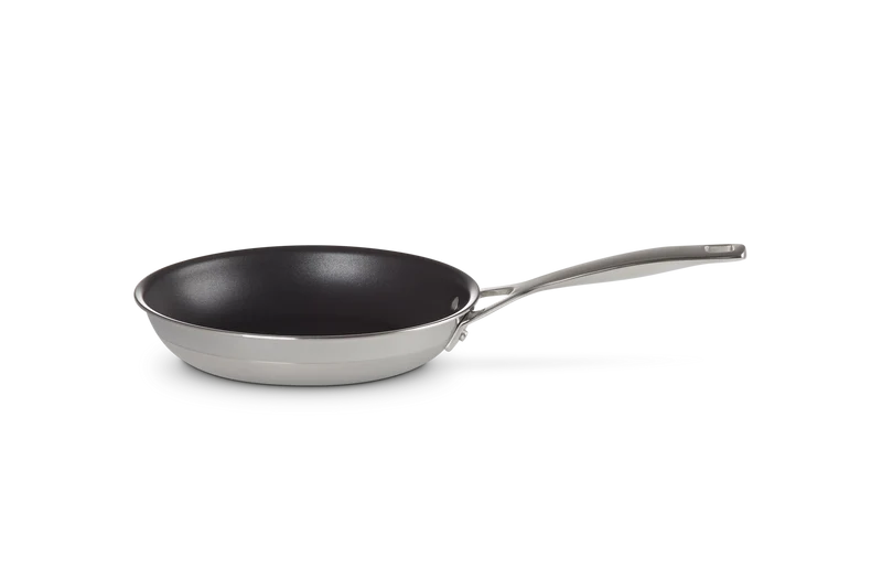 Le Creuset Edelstahl-Bratpfanne mit PTFE-Antihaftbeschichtung