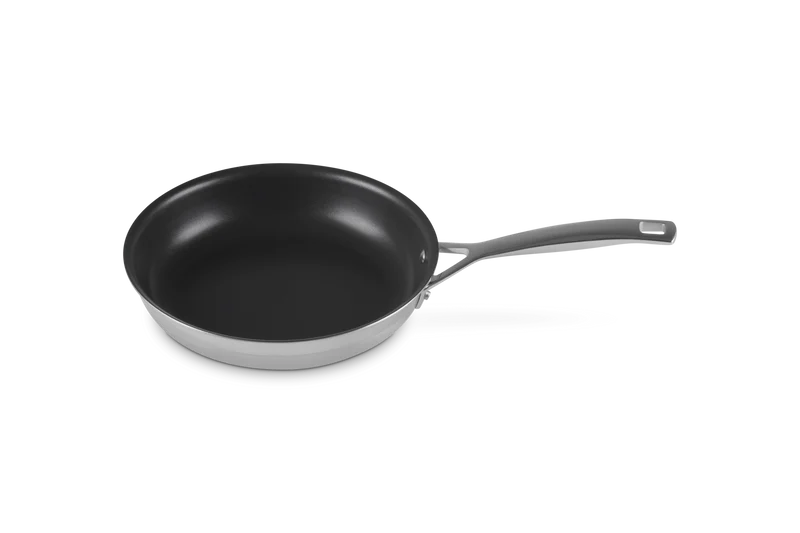 Le Creuset Edelstahl-Bratpfanne mit PTFE-Antihaftbeschichtung