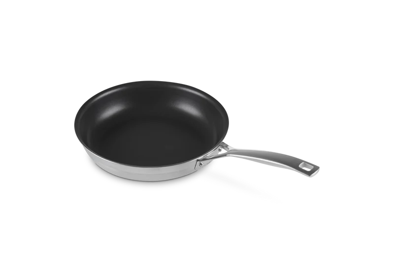 Le Creuset Edelstahl-Bratpfanne mit PTFE-Antihaftbeschichtung