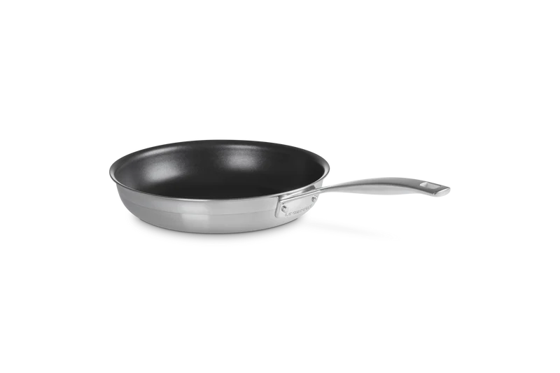 Le Creuset Edelstahl-Bratpfanne mit PTFE-Antihaftbeschichtung