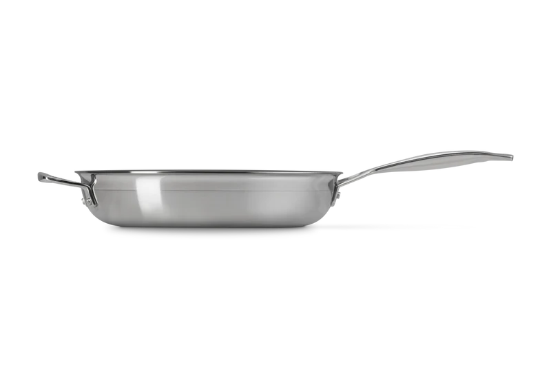 Le Creuset Edelstahl-Bratpfanne mit PTFE-Antihaftbeschichtung