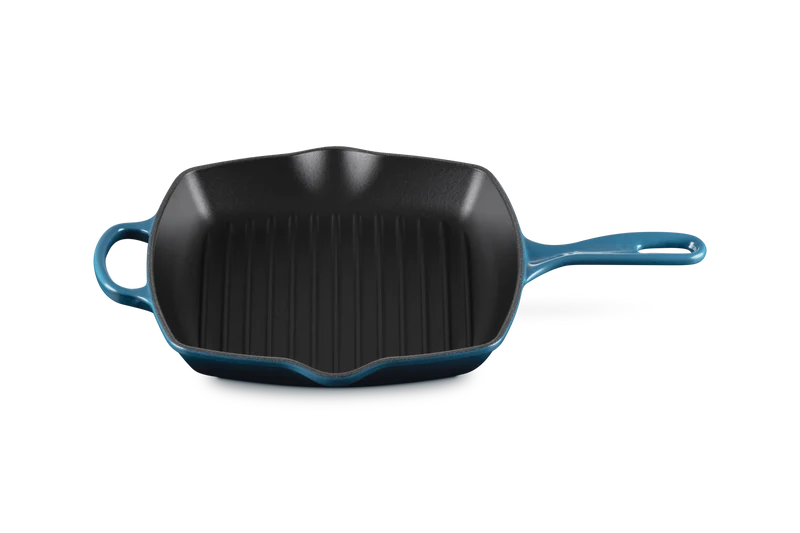Le Creuset Grillpfanne Quadratisch 26x26cm Grillit® 'Deep Teal'