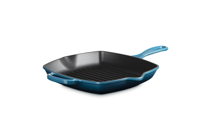 Le Creuset Grillpfanne Quadratisch 26x26cm Grillit® 'Deep Teal'
