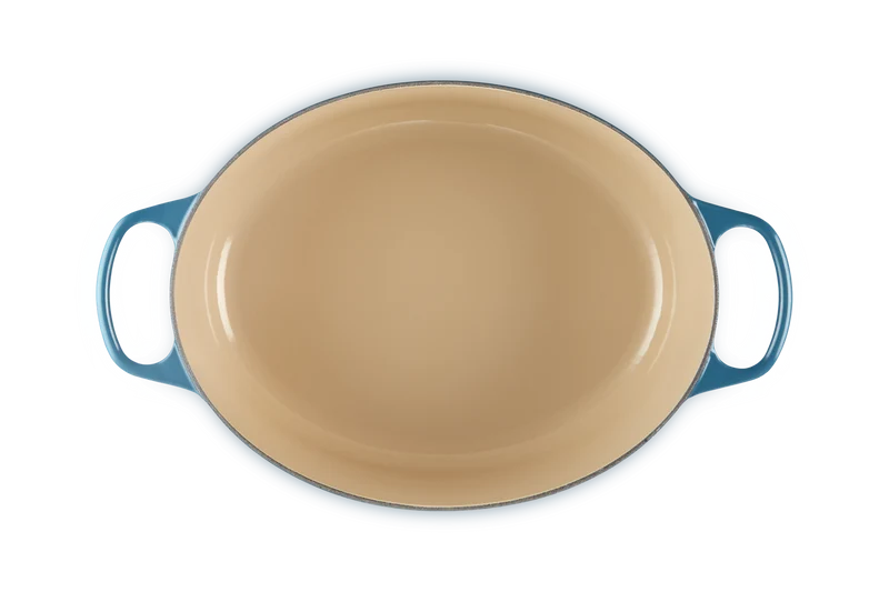 Le Creuset Bratpfanne Oval Signature 'Deep Teal'