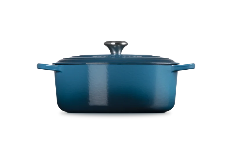Le Creuset Bratpfanne Oval Signature 'Deep Teal'