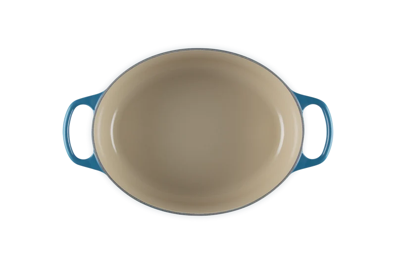Le Creuset Bratpfanne Oval Signature 'Deep Teal'
