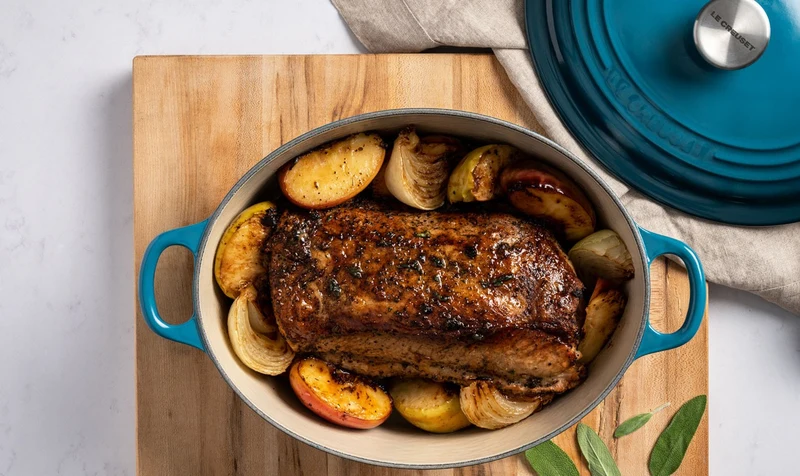 Le Creuset Bratpfanne Oval Signature 'Deep Teal'
