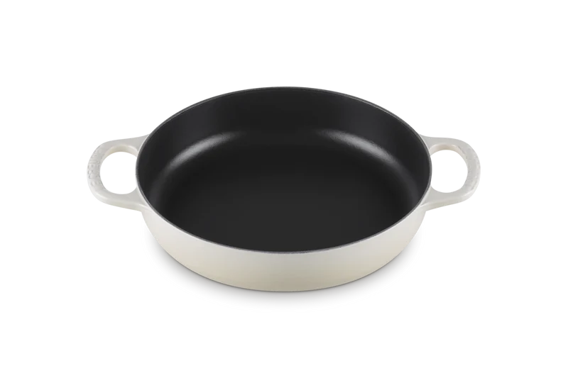 Le Creuset Schmorpfanne mit zwei Griffen 'Baiser' Ø28cm / 3,2L
