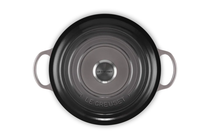 Le Creuset Marmite Kasserolle Signature 'Flint' Ø26cm / 4,1L