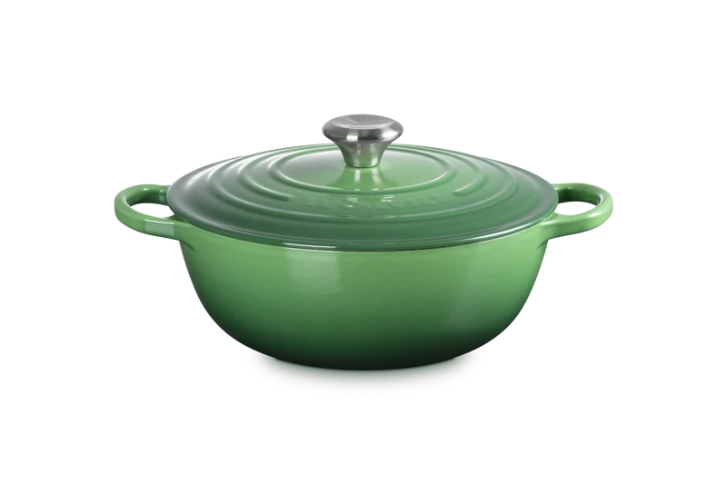 Le Creuset Marmite Kasserolle Signature 'Bamboo' Ø26cm / 4,1L