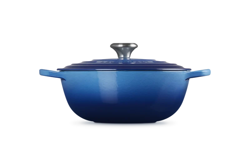 Le Creuset Marmite Kasserolle Signature 'Azure' Ø26cm / 4,1L
