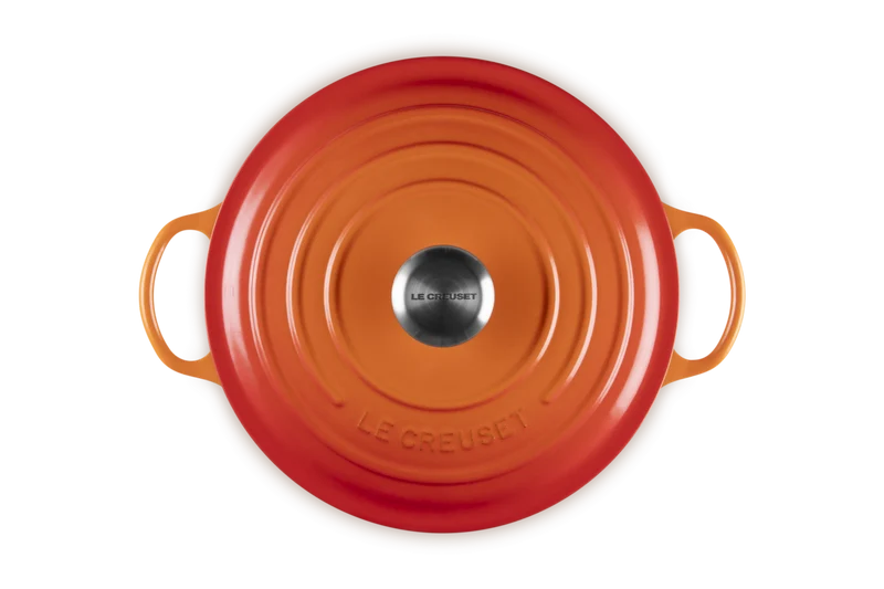 Le Creuset Marmite Signature Schmortopf „Orangerot“ Ø 26 cm / 4,1 l