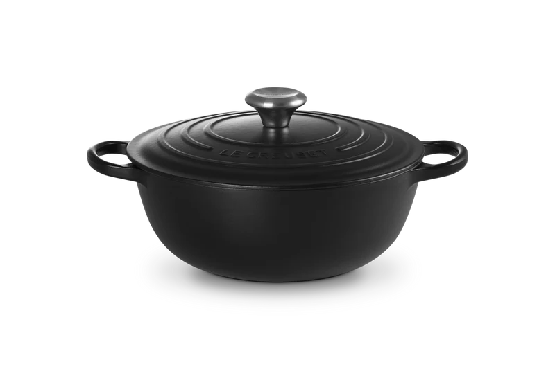 Le Creuset Marmite Signature Schmortopf „Matt Schwarz“ Ø 26 cm / 4,1 l