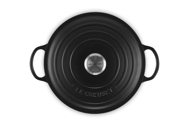 Le Creuset Marmite Signature Schmortopf „Matt Schwarz“ Ø 26 cm / 4,1 l