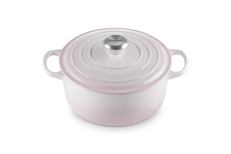 Le Creuset Signature Schmorpfanne „Shell Pink“