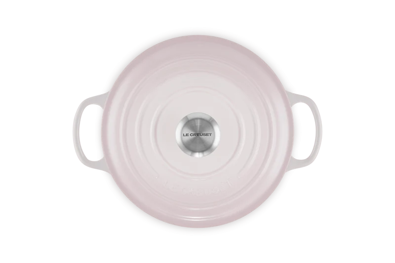 Le Creuset Signature Schmorpfanne „Shell Pink“