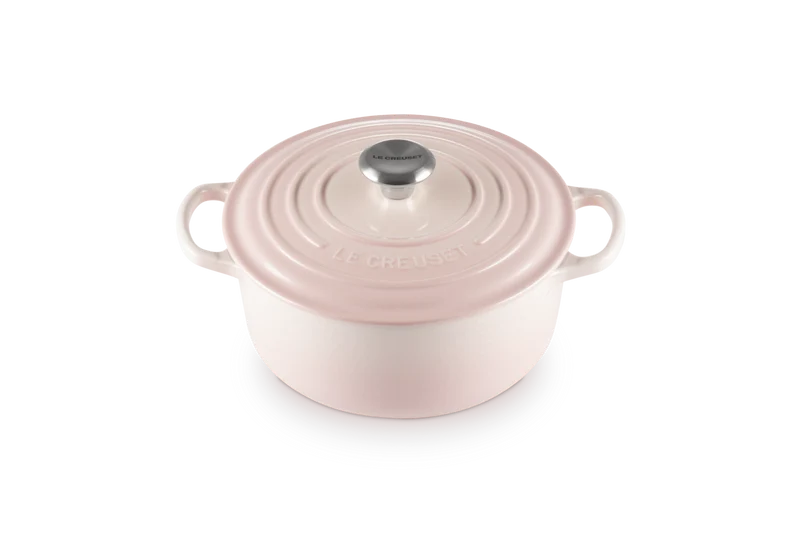 Le Creuset Signature Schmorpfanne „Shell Pink“
