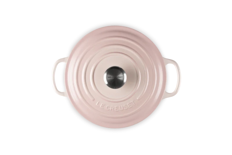 Le Creuset Signature Schmorpfanne „Shell Pink“